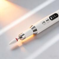 Lima de Uñas Inalámbrica de Velocidad Ajustable, con Rotación Hacia Adelante y Hacia Atrás, 45000 RPM, Lima de Uñas Eléctrica para Uñas