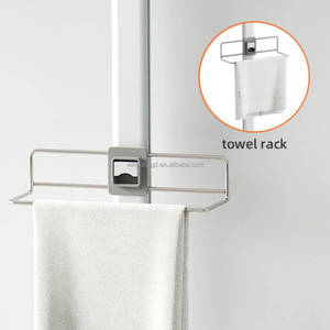 Organizador de <span class=keywords><strong>Ducha</strong></span> WIREKING, Barra de Aluminio Extensible Resistente al Óxido, Paquete de 4 Estantes de Esquina Ajustables para <span class=keywords><strong>Ducha</strong></span> - Product Image 5