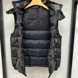 Chaleco de Plumón sin Mangas de Alta Calidad para <span class=keywords><strong>Hombre</strong></span> con Capucha Desmontable, Chaleco de Invierno, Holgado y Cálido, Chaleco Moderno para <span class=keywords><strong>Hombre</strong></span> - Product Image 4