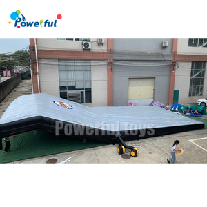 Colchoneta <span class=keywords><strong>Inflable</strong></span> <span class=keywords><strong>Gigante</strong></span> para Acrobacias de FMX, BMX y MTB, Bolsa de Aire para Salto y Aterrizaje - Product Image 3