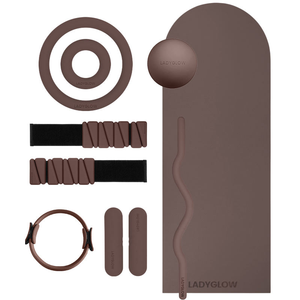 Custom Chocolate Gym Accessories Unisex <b>Stretch</b> Band Fabric Resistance Band Magic Circle Yoga Block Pilates <b>Ring</b> Yoga Set Kit - Product Image 6
