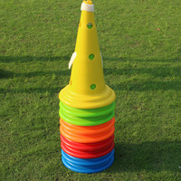 Conos de Agilidad para Juego de Salto, Conos Marcadores para Entrenamiento de Fútbol, Material PE, Equipamiento