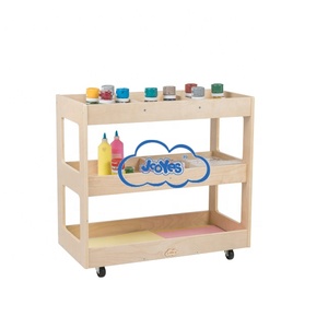 Meubles de nurserie modernes, étagère à livres pour enfants, bois écologique pour l'école et le salon - Product Image 3