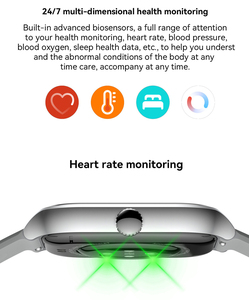 Montre connectée étanche à bas prix compatible avec les téléphones Apple iPhone Samsung Android, contrôle par application, pour hommes et femmes - Product Image 6