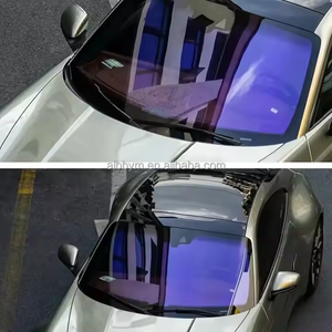 Chống chói vật nuôi bảo vệ năng lượng mặt trời cửa sổ xe màu hoàng hôn màu cam đỏ xanh Tắc Kè Hoa màu phim 805% vlt Màu cửa sổ thay đổi - Product Image 2