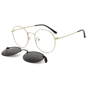 Vente chaude Optique Carré <span class=keywords><strong>Lunettes</strong></span> De Soleil Forme Ronde Magnétique Clip-On <span class=keywords><strong>Lunettes</strong></span> De Soleil <span class=keywords><strong>Lunettes</strong></span> Cadres - Product Image 5