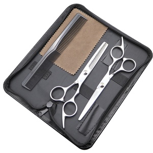 RS12 Bán Buôn Phổ Biến Salon Cắt Mỏng Kit Chuyên Nghiệp Tốt Nhất Giá Rẻ Shears Làm Tóc Kéo Set - Product Image 1