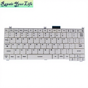 Chúng tôi Tiếng Anh Bàn phím y tế cho HP EVO N200 N220 Bàn phím thay thế mới màu trắng - Product Image 1