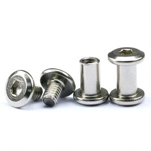 Vis de fixation en acier inoxydable 304, taille en pouces 1/4 5/16, boulon et écrou pour l'assemblage de chaises, tables et meubles - Product Image 3