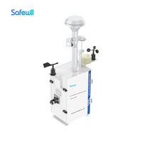 Safewill Supply OME Sistema de monitoreo de polvo de rayos beta PM10 Micro Sistema de monitoreo de calidad del aire ambiente para el control de la contaminación urbana