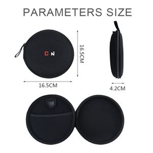 Étui de rangement rond en EVA pour écouteurs sans fil, étui de transport pour écouteurs de sport, sac pour écouteurs - Product Image 6