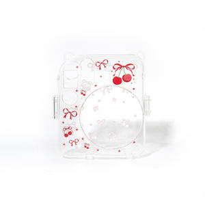 Étui de protection rigide transparent Cherry & Bow pour appareil photo instantané Fujifilm <span class=keywords><strong>Instax</strong></span> <span class=keywords><strong>Mini</strong></span> 12 - <span class=keywords><strong>Housse</strong></span> antichoc mignonne - Product Image 4