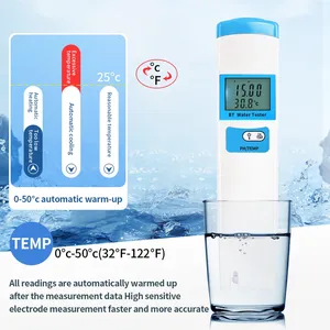 Testeur de qualité de l'eau Wi-Fi 5 en 1 (pH, TDS, EC, Salinité, Température) pour eau potable, aquariums et piscines - Product Image 6