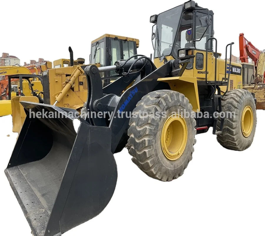 Б/у Komatsu WA380-3 колесный погрузчик с высокой мощностью двигателя используется для фронтальных погрузчиков Komatsu WA320 WA350 WA380 WA470 в хорошем состоянии