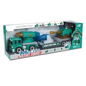Trẻ Em Tự Làm Phim Hoạt Hình Mô Hình Đồ Chơi <span class=keywords><strong>Kit</strong></span> Lắp Ráp <span class=keywords><strong>Robot</strong></span> Biến Dạng & Biến Đổi Đồ Chơi Nhựa Xe Tải <span class=keywords><strong>Robot</strong></span> Đồ Chơi Thiết Lập - Product Image 4