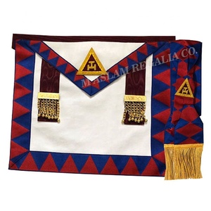 Tablier brodé à la main pour les Compagnons de l'Arche Royale Tau - Product Image 6