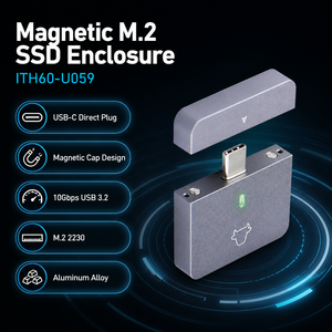 2230 Kotak Hard Drive M.<span class=keywords><strong>2</strong></span> Plug and Play, Enclosure SSD, Kotak Hard Drive USB 3.<span class=keywords><strong>2</strong></span> Kecepatan Tinggi 10G, Hard Disk Eksternal untuk Ponsel - Product Image 2