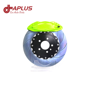 Kit de frenos grandes APLUS F50 verde, pinza de freno delantera de 4 pistones con rotor de disco de freno para Tesla Model 3 Model Y - Product Image 4