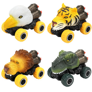 Camion jouet dinosaure Tyrannosaurus Rex - Véhicule tout-terrain télécommandé électrique 4 canaux pour cadeau d'enfant - Product Image 5