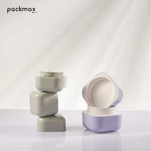 Tarro de Crema PP Cuadrado de Doble Capa a Prueba de Luz de 15g con Boca Ancha para Crema Facial y de Ojos - Envase Cosmético Vacío - Product Image 3