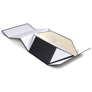 Wholesale custom cardboard food festival party flower flat foldable box watch jewelry skin care gift folding paper packing box