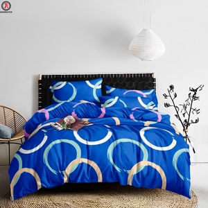 Ensemble de literie 3 pièces en polyester 100% pour <span class=keywords><strong>lit</strong></span> king size et queen size, lavable, résistant au rétrécissement, convient à tous les lits standard africains - Product Image 5
