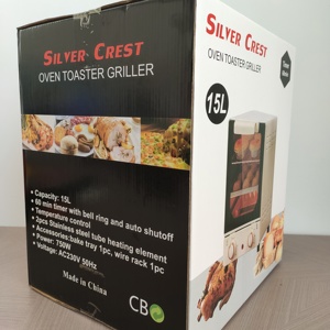 جهاز مطبخ كهربائي عالي الجودة بتحكم رقمي مع 15 لتر للخبز المحمص خالي من الزيوت للاستخدام المنزلي - Product Image 3