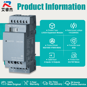 Module d'extension numérique LOGO 8 DM8 230R d'origine, neuf, 6ED1055-1FB00-0BA2, contrôleur programmable PLC - Product Image 2