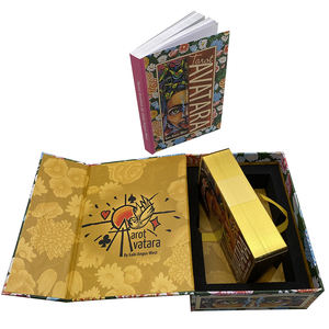 Kartu <span class=keywords><strong>Tarot</strong></span> Berlapis Emas Cetak Warna Penuh - Product Image 1