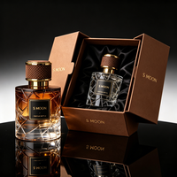 Flacon pulvérisateur de parfum vide en gros avec coffret cadeau de luxe 30ml 50ml 100ml, emballage en verre personnalisé avec logo, coffret cadeau de parfum