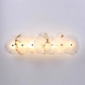 Hiện đại đơn giản đặc biệt hình Alabaster Đèn tường thích hợp cho phòng ngủ phòng khách sconce - Product Image 6
