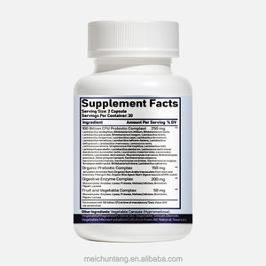 Buona stabilità Private Label donna naturale grezza probiotica 100 miliardi di CFU integratore alimentare capsula tratto intestinale - Product Image 5