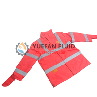 Combinaison de protection contre les jets d'eau 10 000 psi, pantalon et veste, certifiée CE, combinaison de protection UHP pour les opérations offshore