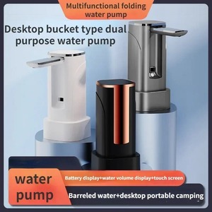 Pompe de bouteille d'<span class=keywords><strong>eau</strong></span> électrique Portable 3-10Gallon pompe de distributeur d'<span class=keywords><strong>eau</strong></span> automatique avec grand affichage LED pompe de cruche d'<span class=keywords><strong>eau</strong></span> de charge USB - Product Image 6
