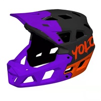Nouveau Design moderne casque de vtt pour adultes YOLOON casque de vélo de montagne complet casque de vélo de Trail casque de cyclisme complet