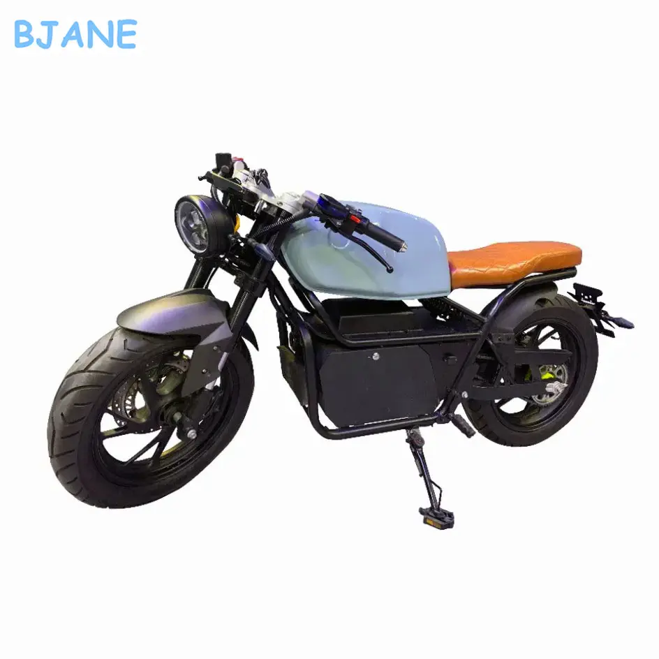 BJANE Model Electric Motorcycle with Big Power Lithium Battery Quality No. 1 Citycoco Off Road Tire Scooter