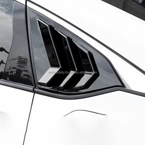 Welta <b>Window</b> Louvers Sun <b>Shade</b> Cover Rear Windshield Vent Decorative Shutter for 10-10.5th Gen Honda Accord / Inspire 2018-2022 - Product Image 4