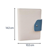 Étui à passeport YY CLASSIC BUCKLE, étui à passeport, housse de passeport, portefeuille coréen pour cartes, pochette de voyage
