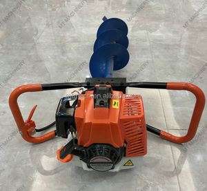 Máquina perforadora de tierra a gasolina de 52cc para postes, cercas, extensiones y plantación de árboles, con brocas de barrena - Product Image 6