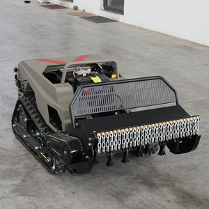 Tondeuse à cylindre sur chenilles 800 mm personnalisée et économique pour le nettoyage des herbes indésirables dans les <span class=keywords><strong>cours</strong></span> de villas et les bandes vertes, vente en gros - Product Image 2