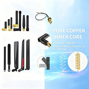 Antenne WiFi en caoutchouc de haute qualité, double bande 2.4G 5.8G, MIMO 4x4, omnidirectionnelle, à gain élevé, pour répéteur de signal <span class=keywords><strong>AP</strong></span> - Product Image 3