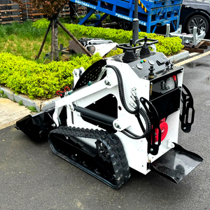 Cheapest Epa Euro5 Articulated Mini <b>Stand</b> on Skid Steer with Attachments - Product Image 4