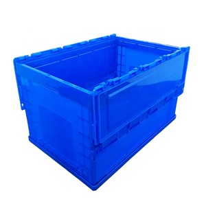 Conteneurs en plastique pliables HAOSEN, empilables et emboîtables, durables et légers pour la transformation alimentaire, le <span class=keywords><strong>transport</strong></span> et l'emballage - Product Image 4
