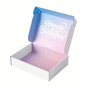 Caja de Embalaje de Papel con Logotipo Personalizado, Caja de Cartón para Envíos, Cajas de Embalaje con Logotipo para Envíos de Mercancías - Product Image 5