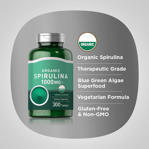 ผู้ผลิตส่ง <span class=keywords><strong>DXN</strong></span> สไปรูลิน่า แท็บเล็ตสไปรูลิน่าบริสุทธิ์ 100% ได้รับการรับรองออร์แกนิก และแท็บเล็ตคลอเรลล่า - Product Image 3