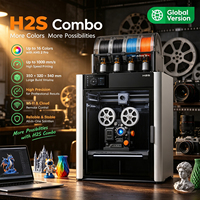 Printer 3D Bamboo Lab H2S Unlocked Model Eropa Berbahan Logam Penuh dengan Daya Tahan Jangka Panjang