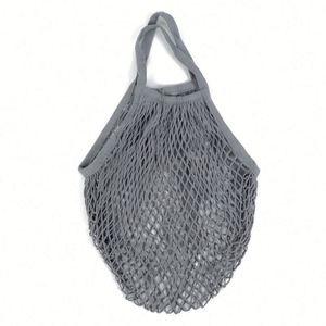 Sac en coton pliable écologique avec cordon de serrage, logo rayé imprimé personnalisé, sac de shopping à poignée, emballage promotionnel, lavable - Product Image 1