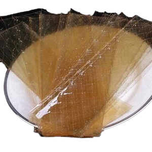 Fourniture d'usine Prix de gros Gélatine de <span class=keywords><strong>feuille</strong></span> <span class=keywords><strong>Halal</strong></span> de haute qualité CAS 9000 Feuilles d'épaississants Type Premium pour additifs alimentaires - Product Image 1