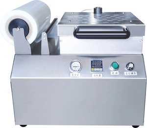 Machine de scellage sous vide haute vitesse YJ-240VCT 1,2 kW en acier inoxydable, 320 BPH, pour l'emballage multi-industriel - Product Image 3