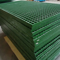 Grille en maille de fibre de verre FRP lave-auto passerelle gare plate-forme grilles de sol avec Service de traitement de coupe personnalisé